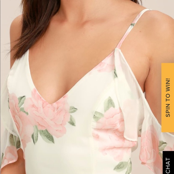 Lulu’s NWT XS Floral Maxi Dress 🌸 - Picture 2 of 3